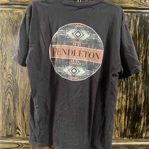 Pendleton Short Sleeve Tee with Geometric Design Mens Shirt